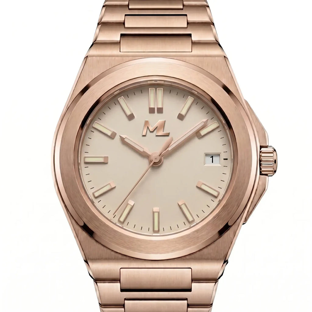 Valtor Rose Steel Champagner Dial