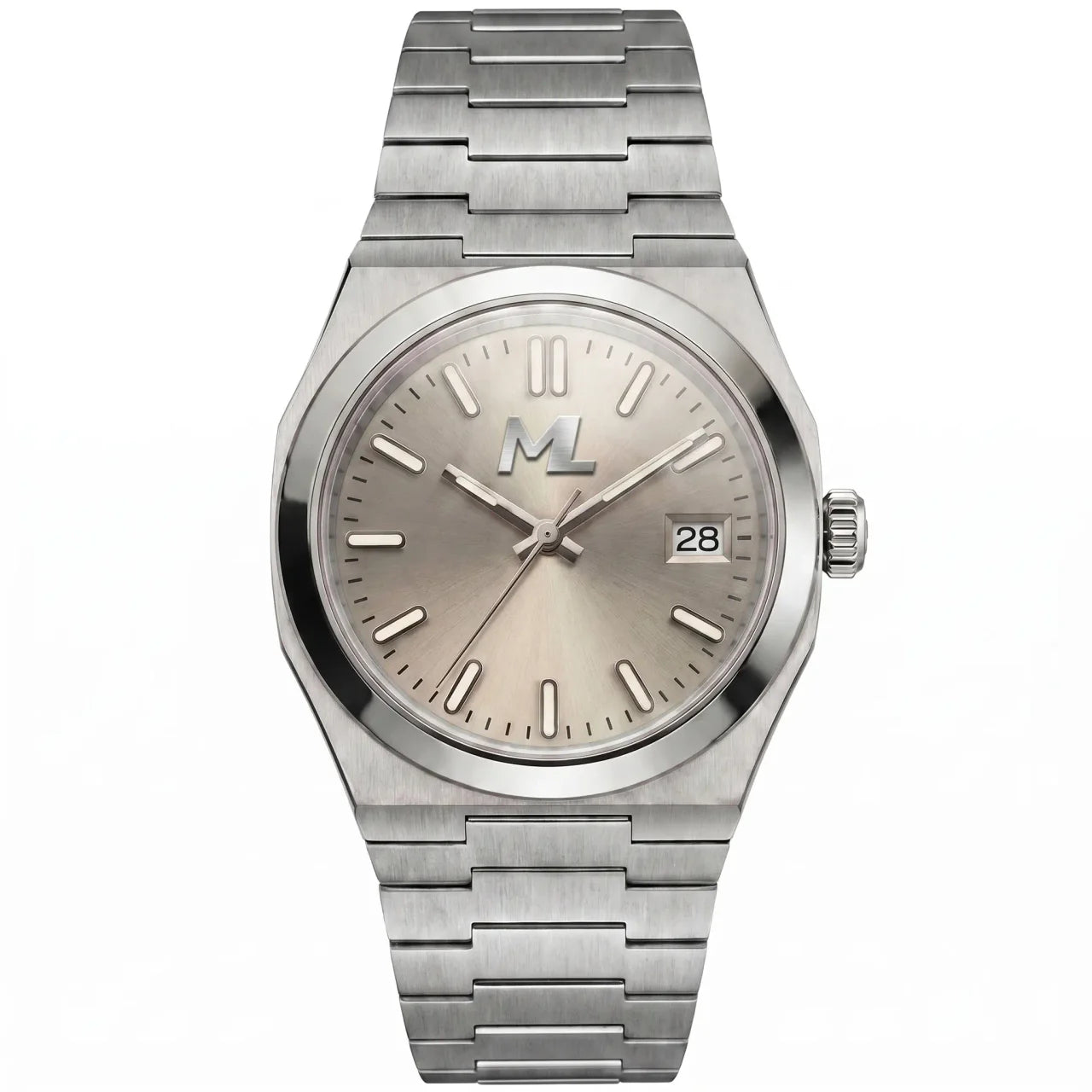 Tolaris Silver Steel Champagner Dial