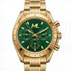 Torvex Gold Steel Green Dial
