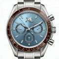 Torvex Silver Steel Ice Blue Dial