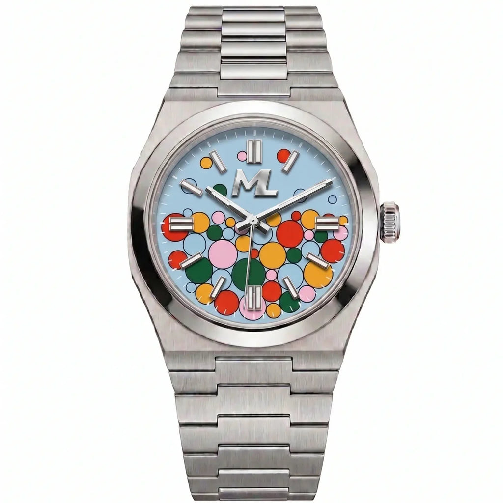 Oris Silver Steel Fancy Dial