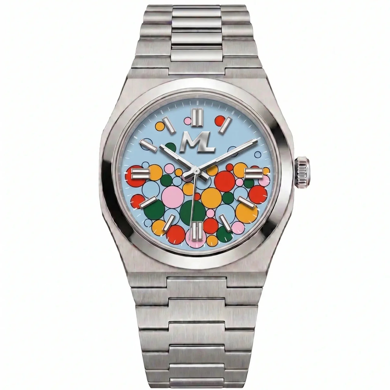 Oris Silver Steel Fancy Dial