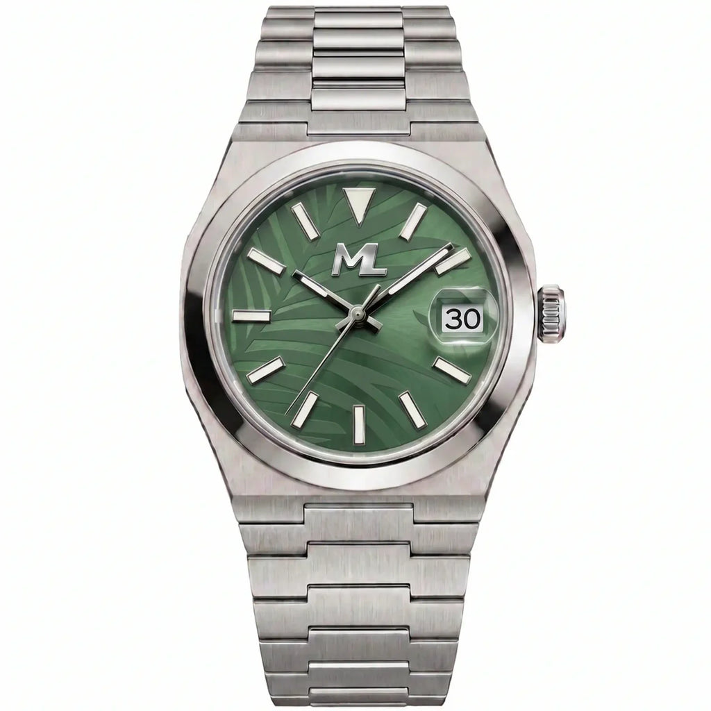 Oris Silver Steel Jungle Dial