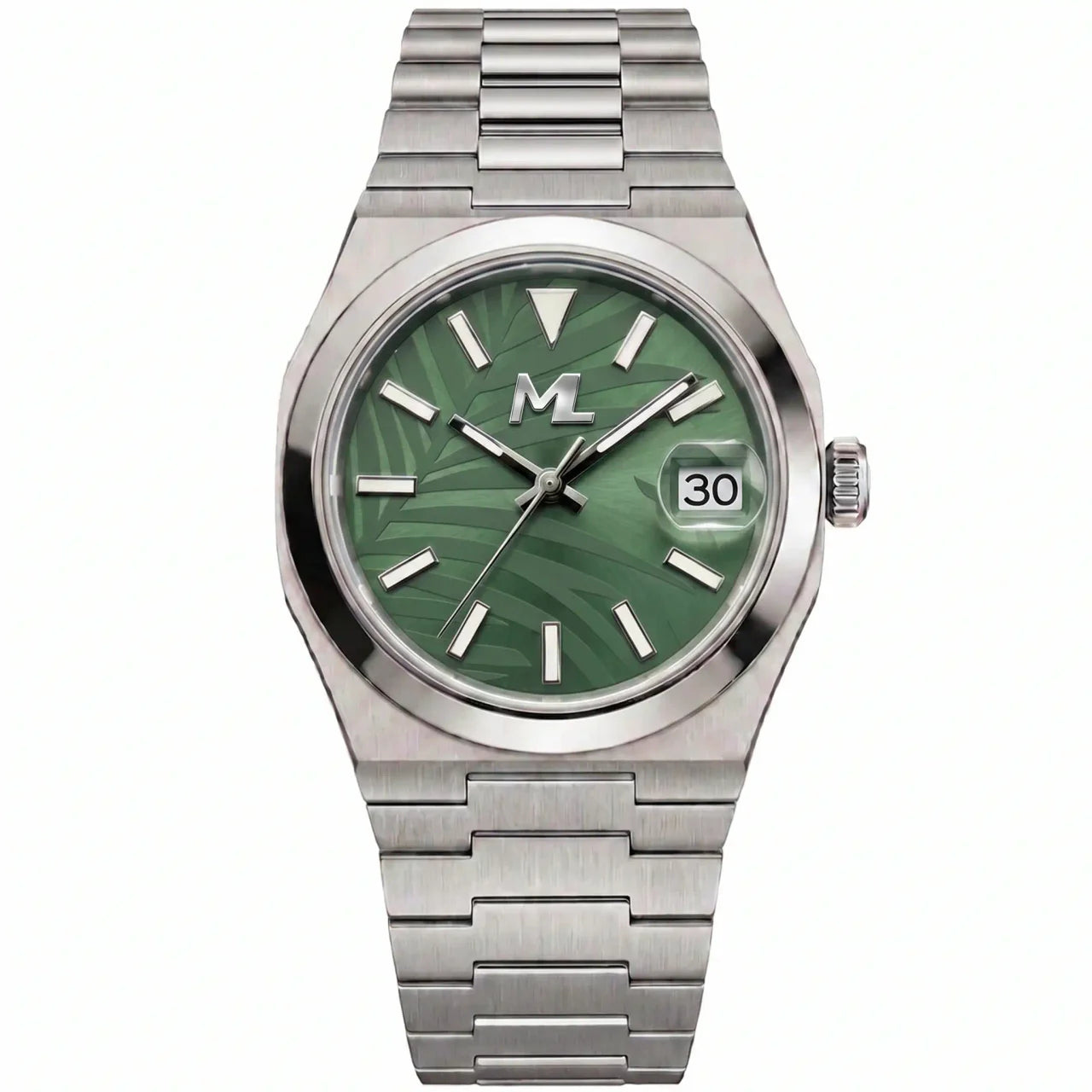 Oris Silver Steel Jungle Dial
