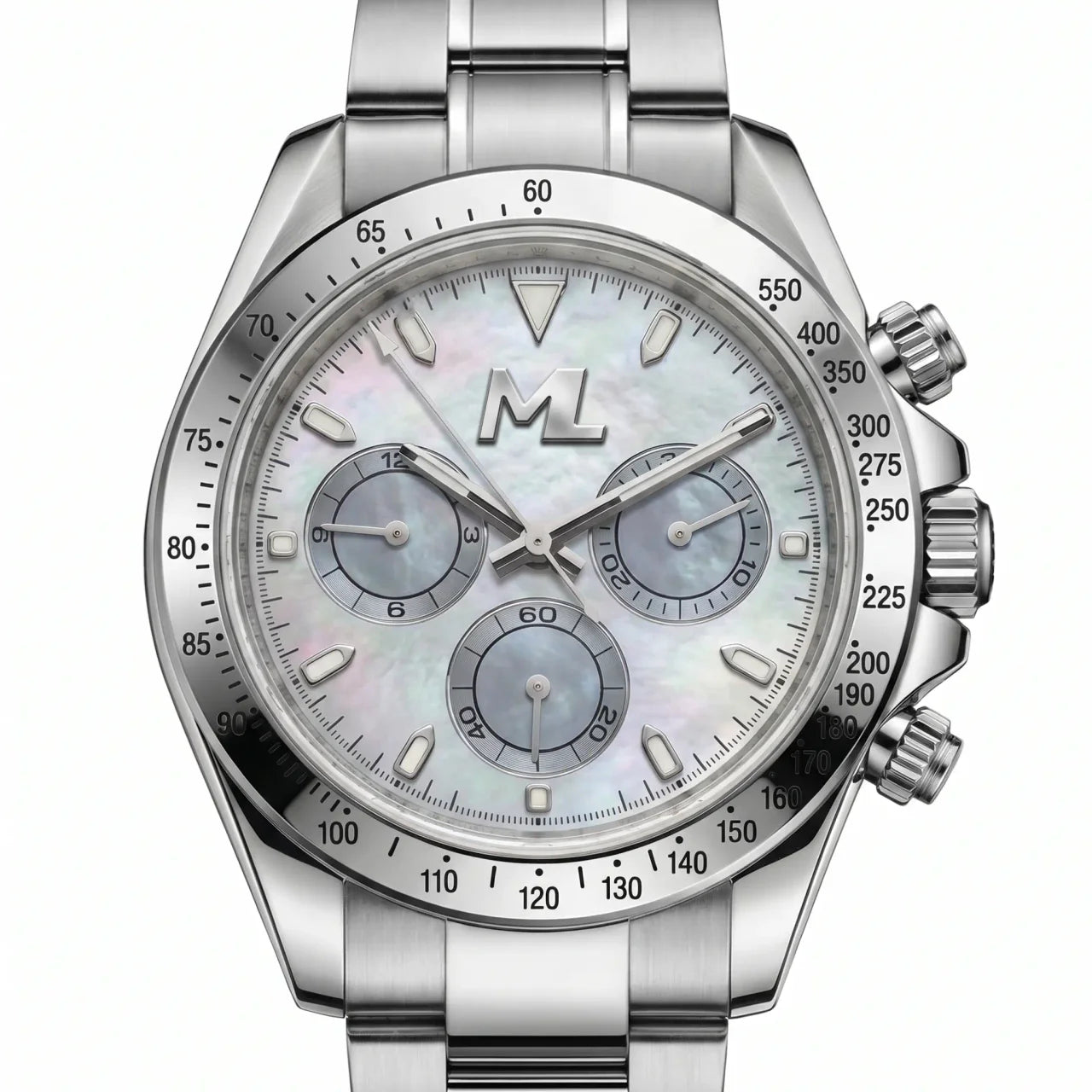 Torvex Silver Steel Blurry Dial