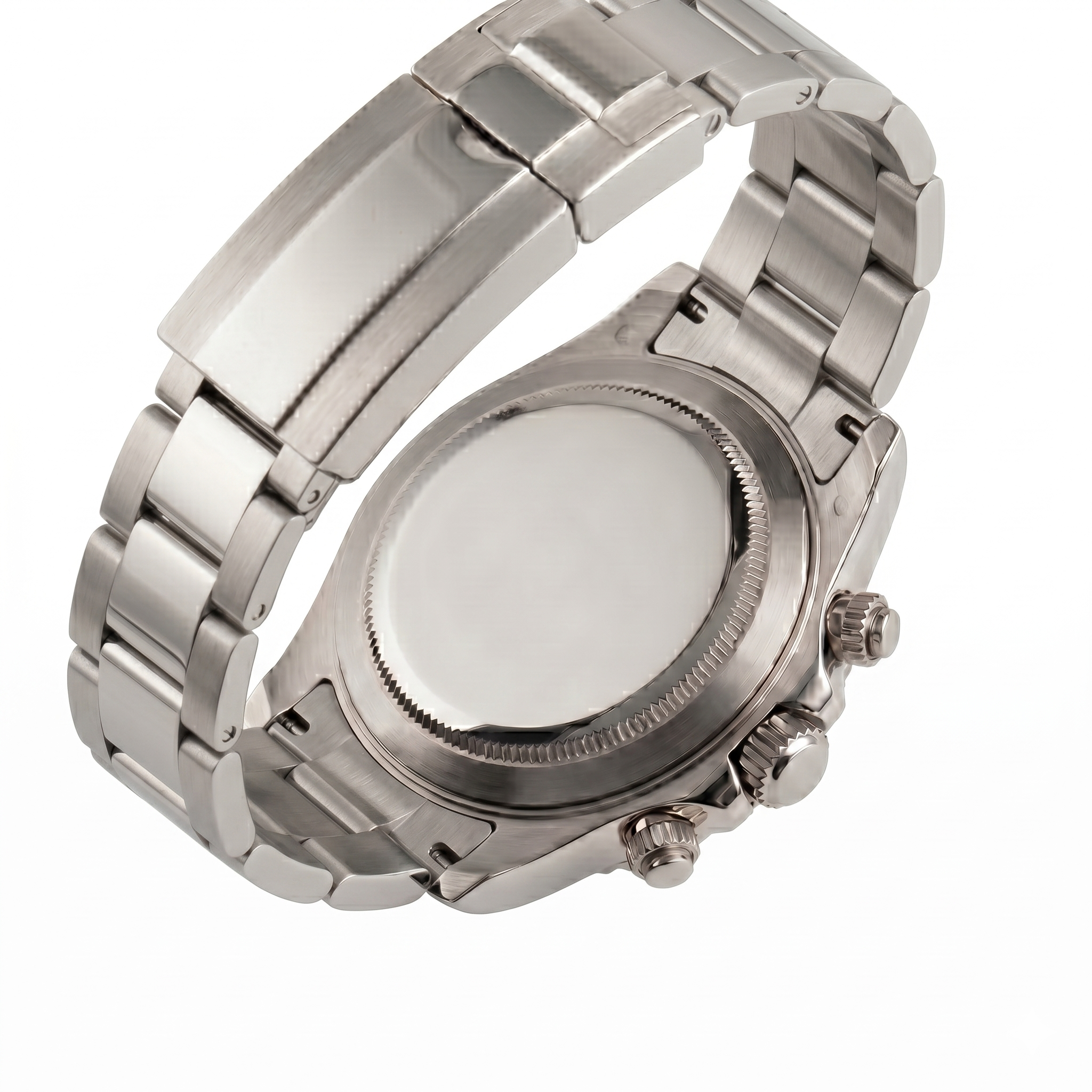 Torvex Silver Steel Black Dial