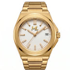 Valtor Gold Steel White Dial