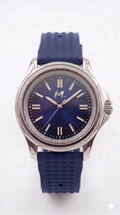 Nexor Silver Steel Blue Dial