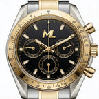 Torvex Two Tone Steel Black Dial