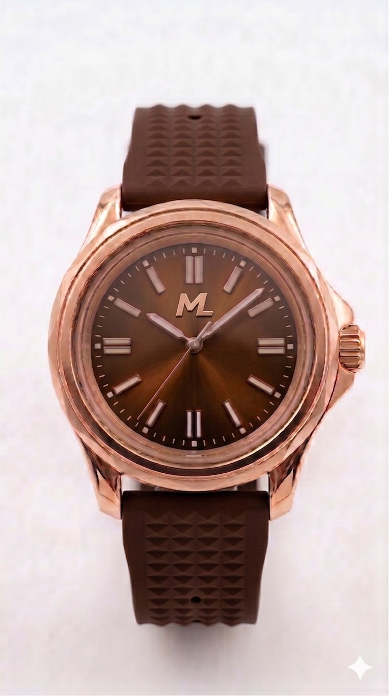 Nexor Rose Steel Rose Dial