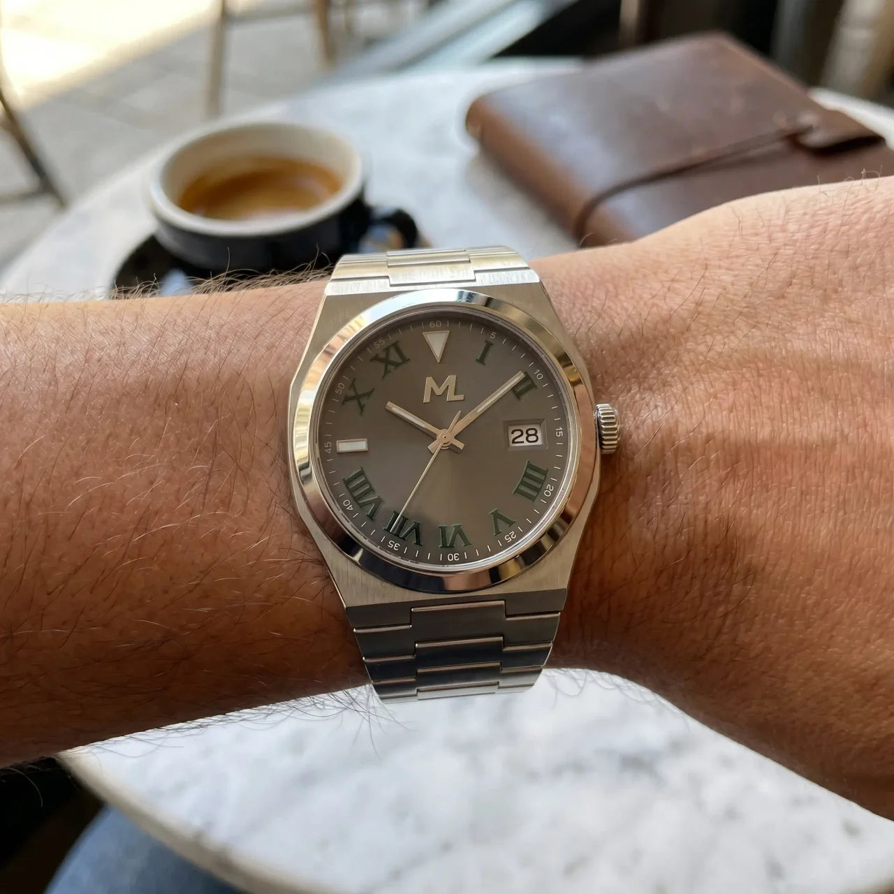 Tolaris Silver Steel Grey Dial