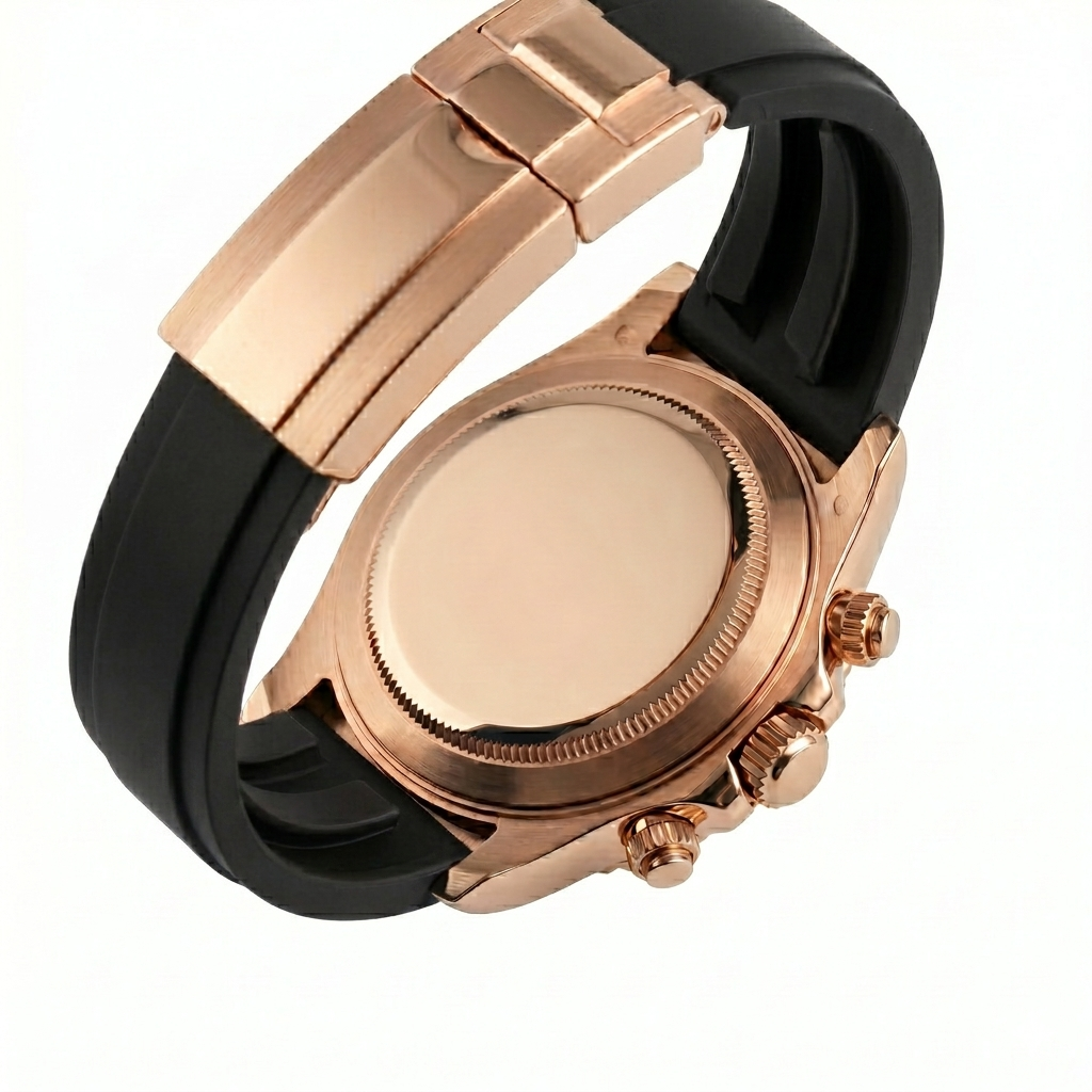 Torvex Rose Steel Black Dial