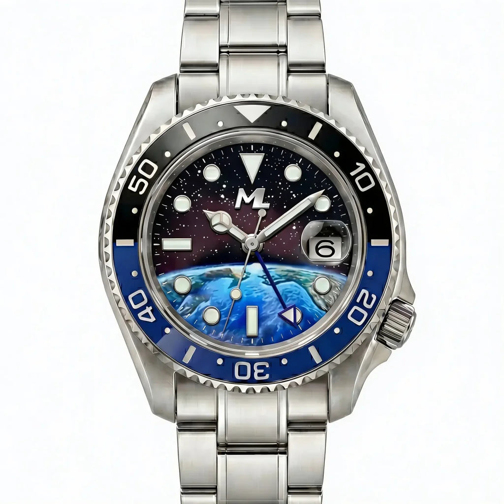 Navex Silver Steel Blue Black Brezel