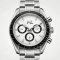 Torvex Silver Steel White Dial