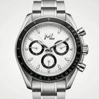 Torvex Silver Steel White Dial