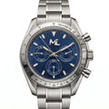 Torvex Silver Steel Blue Dial