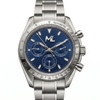 Torvex Silver Steel Blue Dial