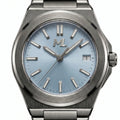 Valtor Silver Steel Ice Blue Dial