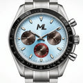 Torvex Silver Steel Ice Dial