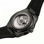 Valtor Black Steel White Dial Rubber