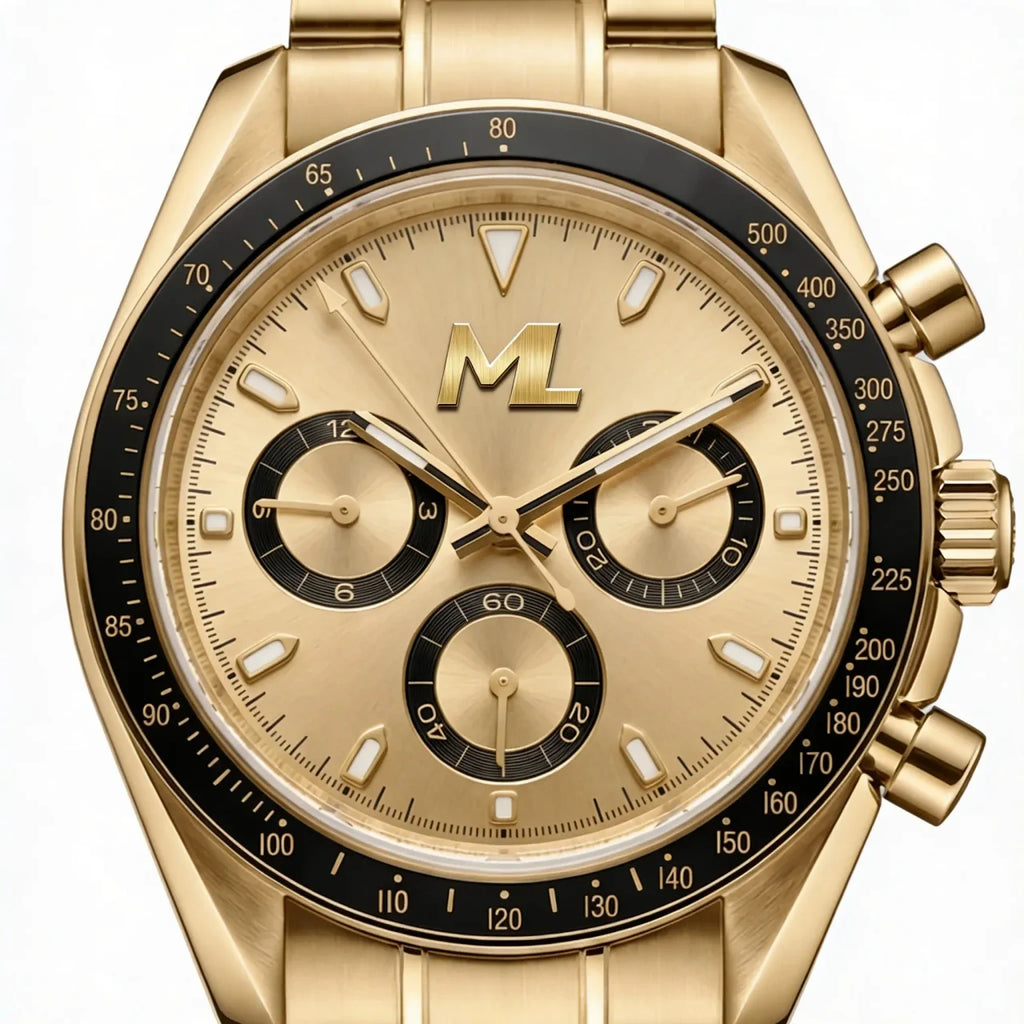 Torvex Gold Steel Gold Dial