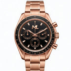 Torvex Rose Steel Black Dial