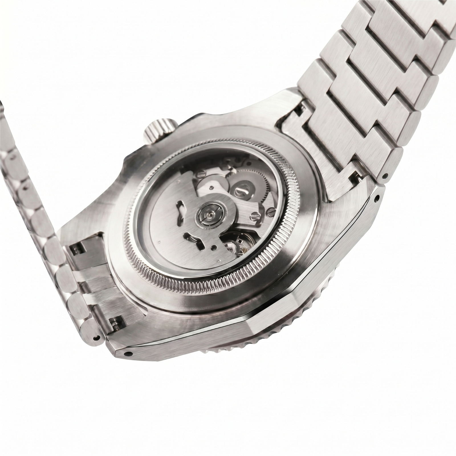 Oris Silver Steel Jungle Dial
