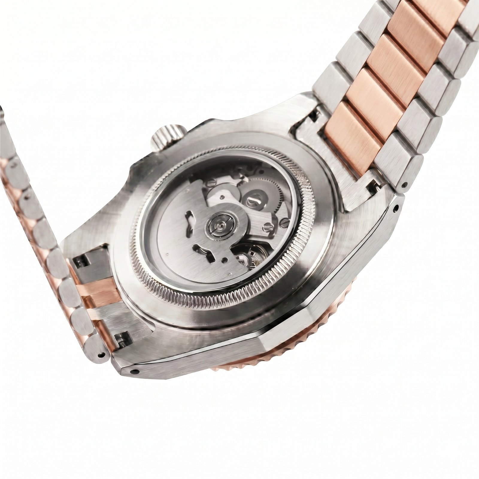 Tolaris Two Tone Steel Brown Dial