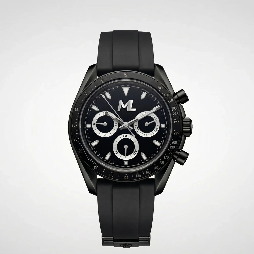 Torvex Black Steel Black Dial