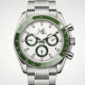 Torvex Silver Steel White Dial