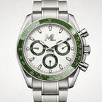 Torvex Silver Steel White Dial