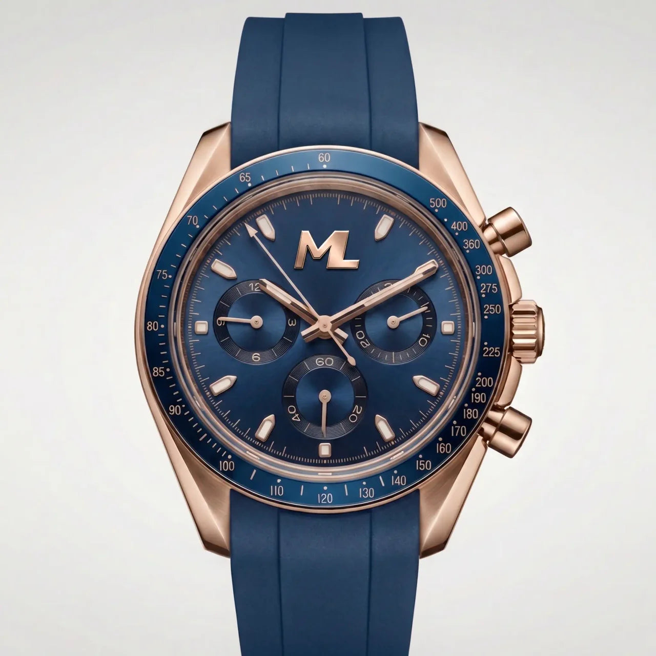Torvex Rose Steel Blue Dial