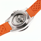 Nexor Silver Steel Orange Dial
