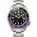 Navex Silver Steel Black Purple Brezel