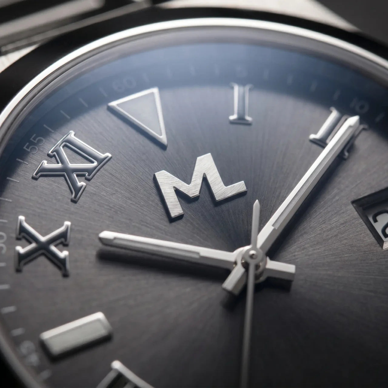Tolaris Silver Steel Grey Dial