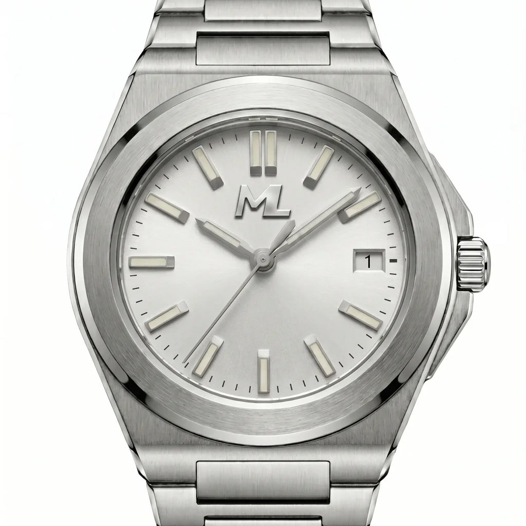Valtor Silver Steel White Dial