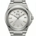 Valtor Silver Steel White Dial