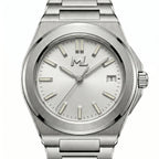 Valtor Silver Steel White Dial