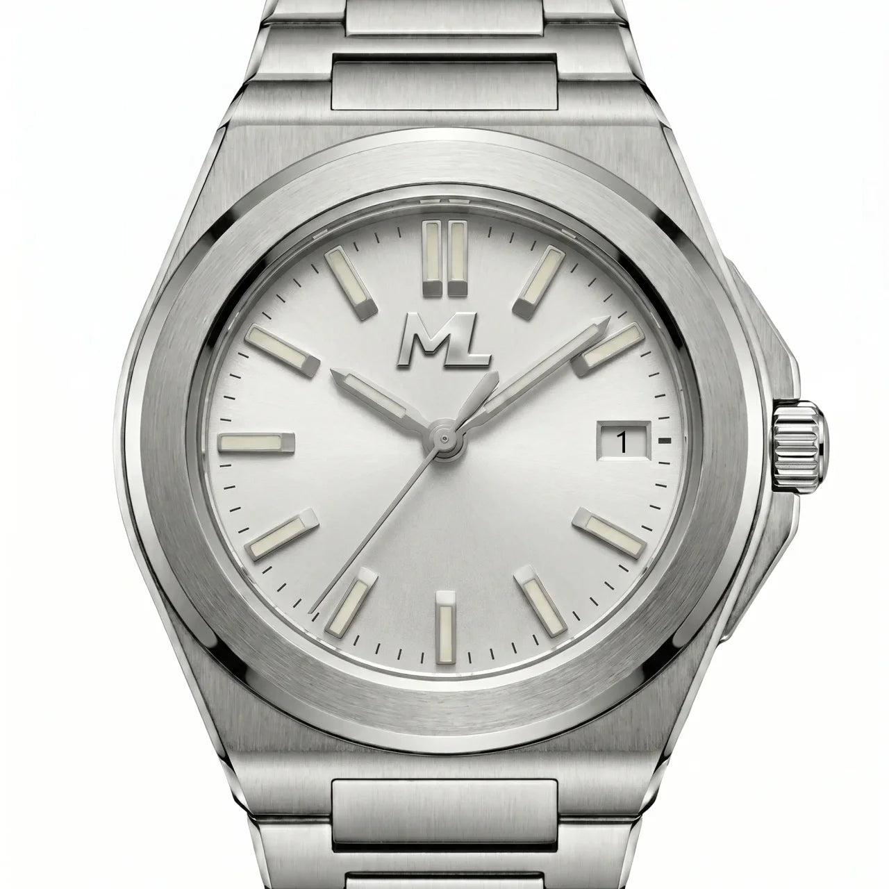 Valtor Silver Steel White Dial