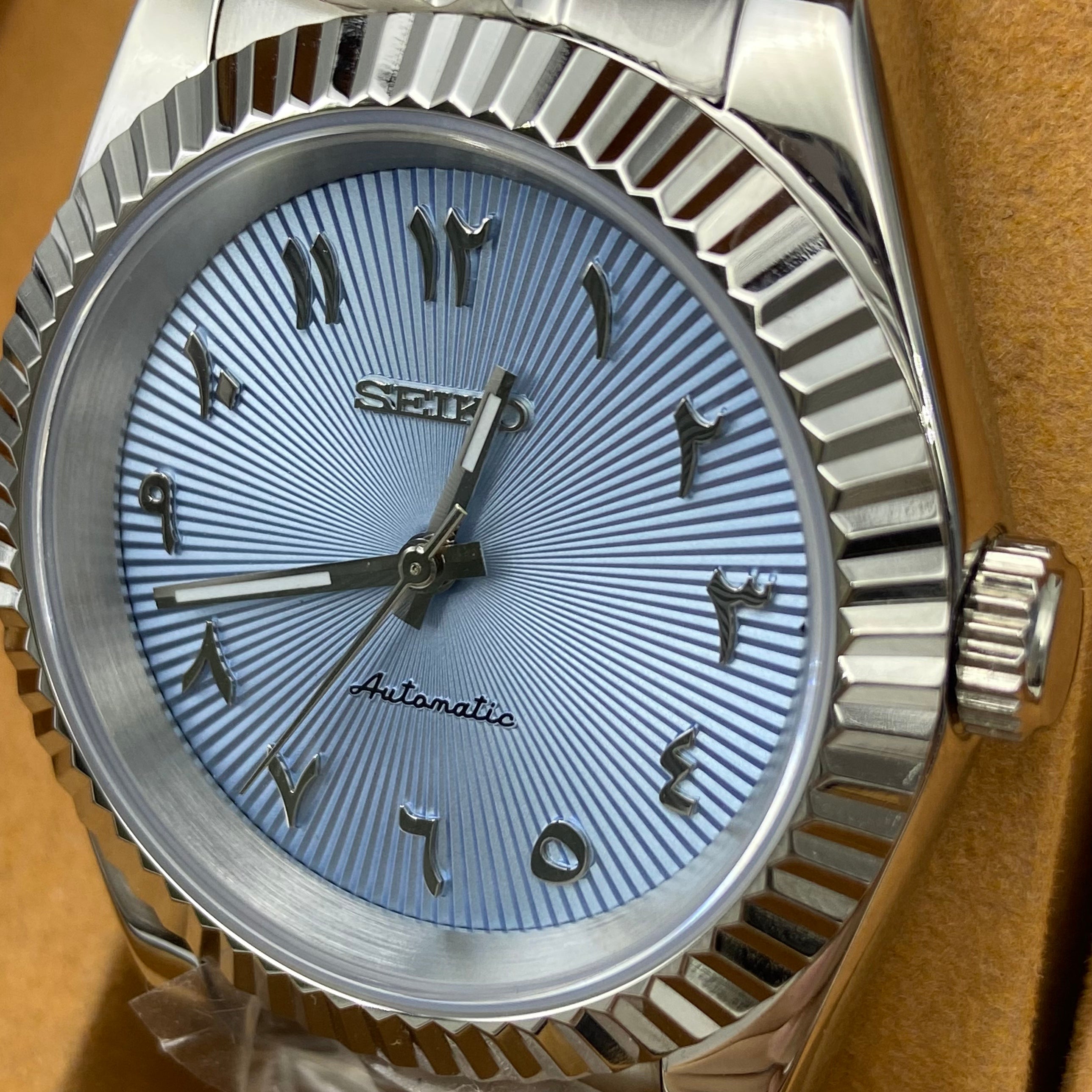 Ice Blue Arabic Datejust